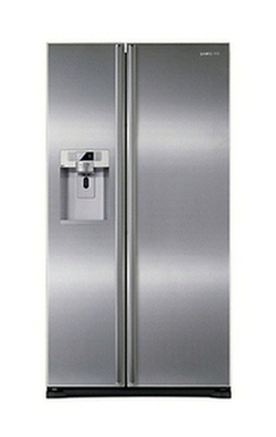 Samsung RSG5UURS American Style Fridge Freezer, Stainless Steel